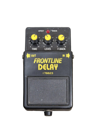 Frontline Delay 178823 - Guitar Effects Pedal - Delay - Black - Excellent