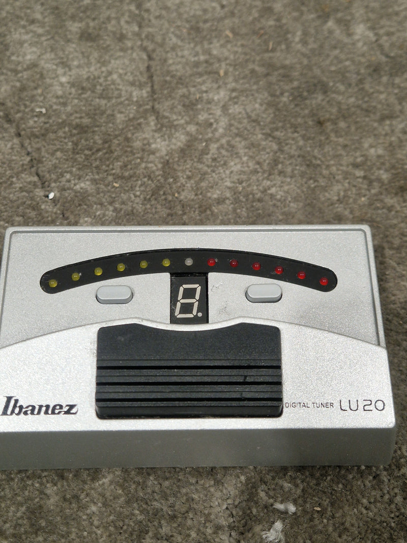 Ibanez LU20 - Digital Tuner - Silver - Excellent - Image 4