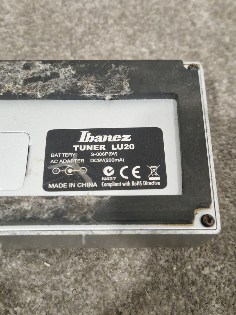 Ibanez LU20 - Digital Tuner - Silver - Excellent - Image 8