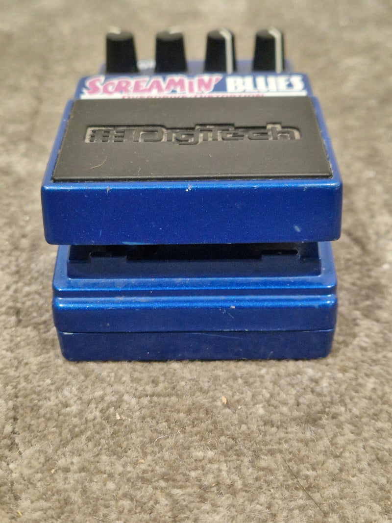 DigiTech Screamin' Blues - Overdrive/Distortion Pedal - Blue - Excellent - Image 4
