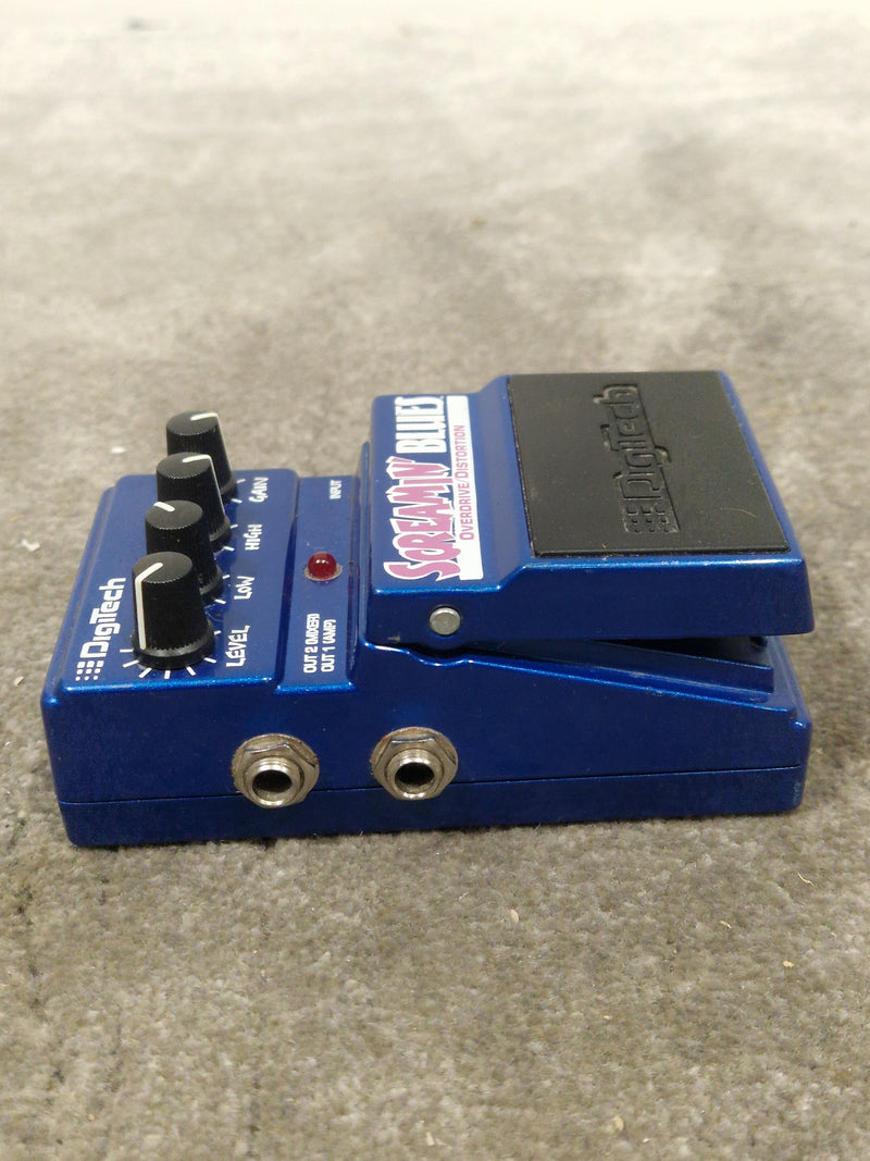 DigiTech Screamin' Blues - Overdrive/Distortion Pedal - Blue - Excellent - Image 5
