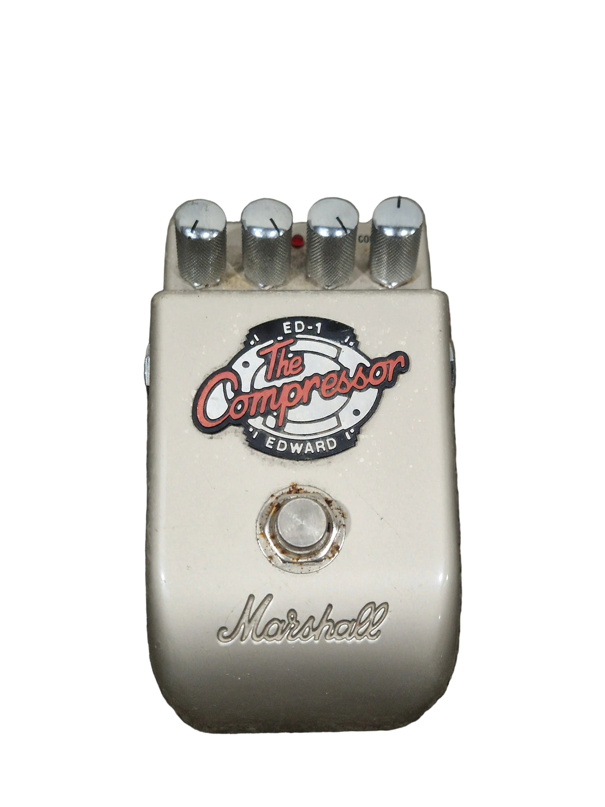 Marshall ED-1 The Compressor - Effects Pedal - Silver - Good