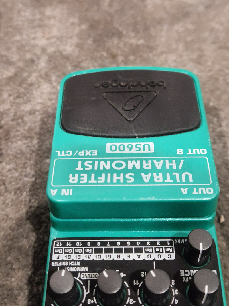 Behringer US600 Ultra Shifter/Harmonist - Effects Pedal - Green - Excellent w/ Original Box & Manuals - Image 13
