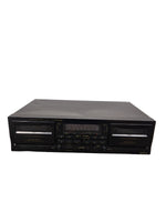 Pioneer CT-W208R - Stereo Double Cassette Deck - Black - Spares or Repair w/ Cables - Image 1
