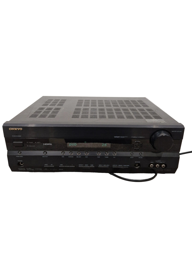 Onkyo TX-SR506 - AV Receiver - Black - Good w/ Cables - Image 1