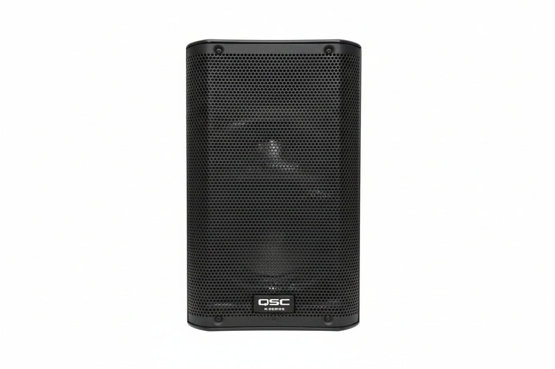 QSC K8 - Active Loudspeaker - Black - Good w/ Cables - Image 1