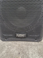 QSC K8 - Active Loudspeaker - Black - Good w/ Cables - Image 4