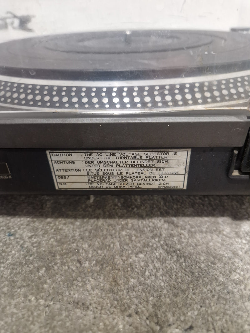 Technics Sl-1210mk2 Turntable - Direct Drive - Excellent - Image 12