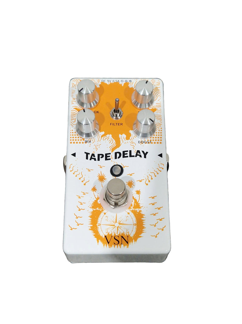 VSN Tape Delay Effects Pedal - Vintage Sound - Excellent w/ Power Supply - Image 1