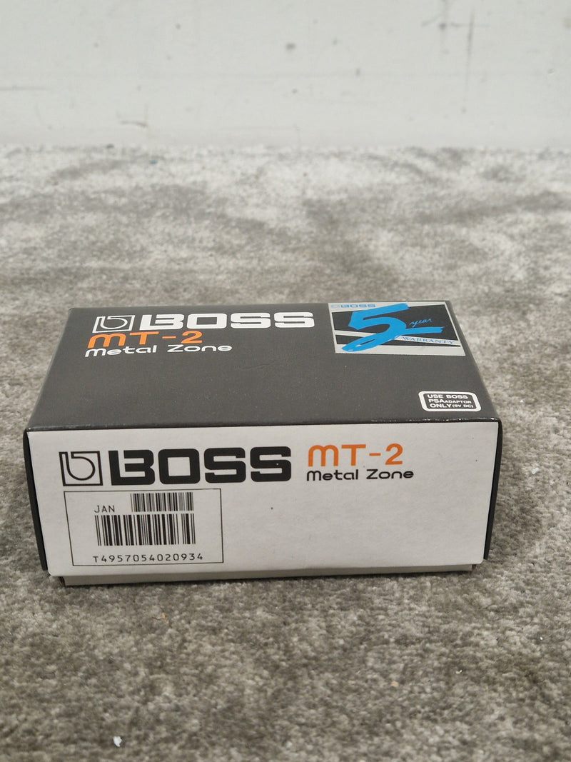 Boss MT-2 - Metal Zone Distorion Effects Pedal - Excellent w/ Original Box - image 3