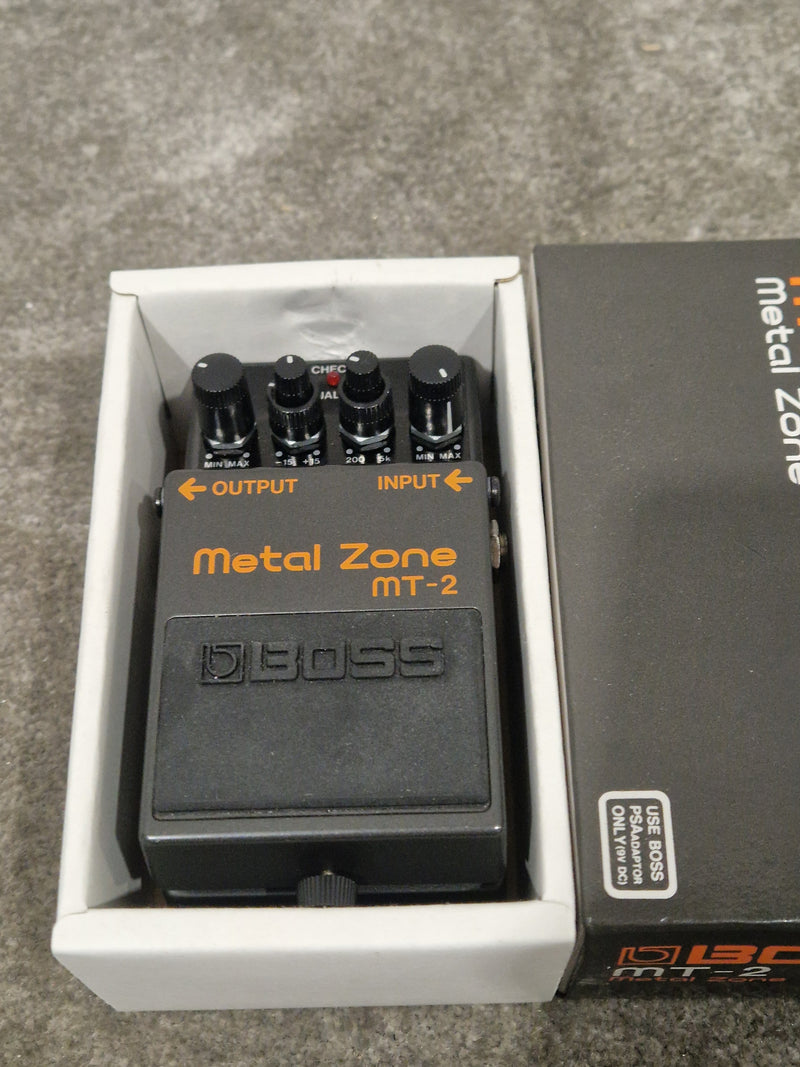 Boss MT-2 - Metal Zone Distorion Effects Pedal - Excellent w/ Original Box - Image 7