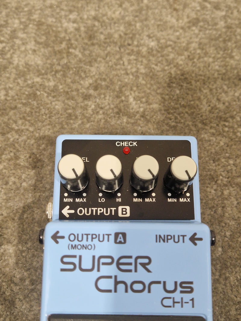 Boss CH-1 - Super Chorus Effects Pedal - Excellent w/ Original Box - Image 8