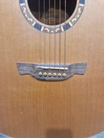 Crafter GAE 15L/N - Electro Acoustic Guitar - left handed Natural/Cedar Top - Excellent w/ Hard Case - Image 3