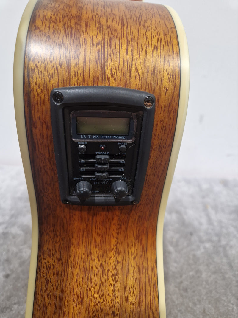 Crafter GAE 15L/N - Electro Acoustic Guitar - left handed Natural/Cedar Top - Excellent w/ Hard Case - Image 7