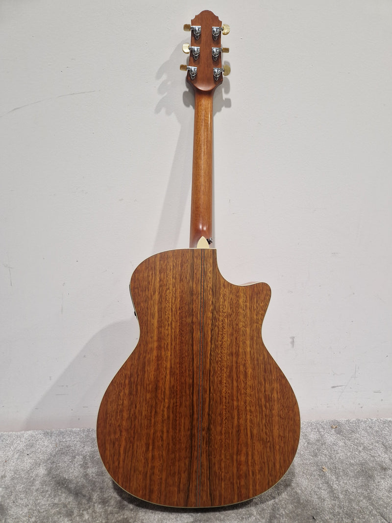 Crafter GAE 15L/N - Electro Acoustic Guitar - left handed Natural/Cedar Top - Excellent w/ Hard Case - Image 13