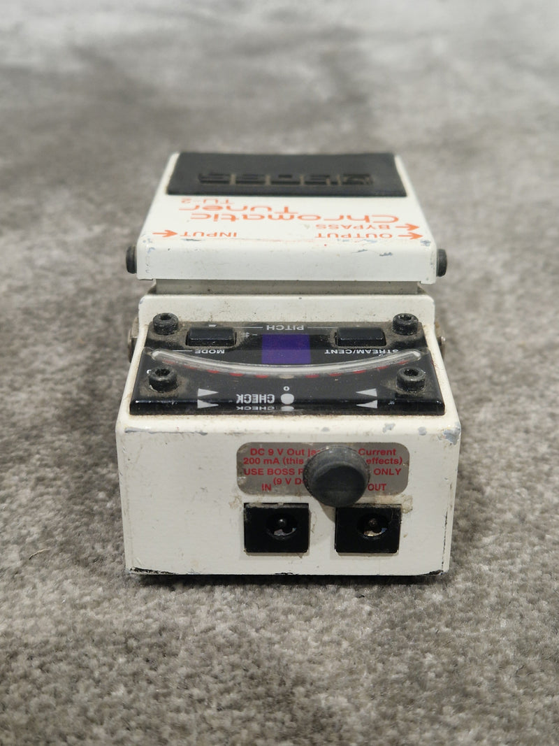 Boss TU-2 - Chromatic Tuner - White - Good - Image 4