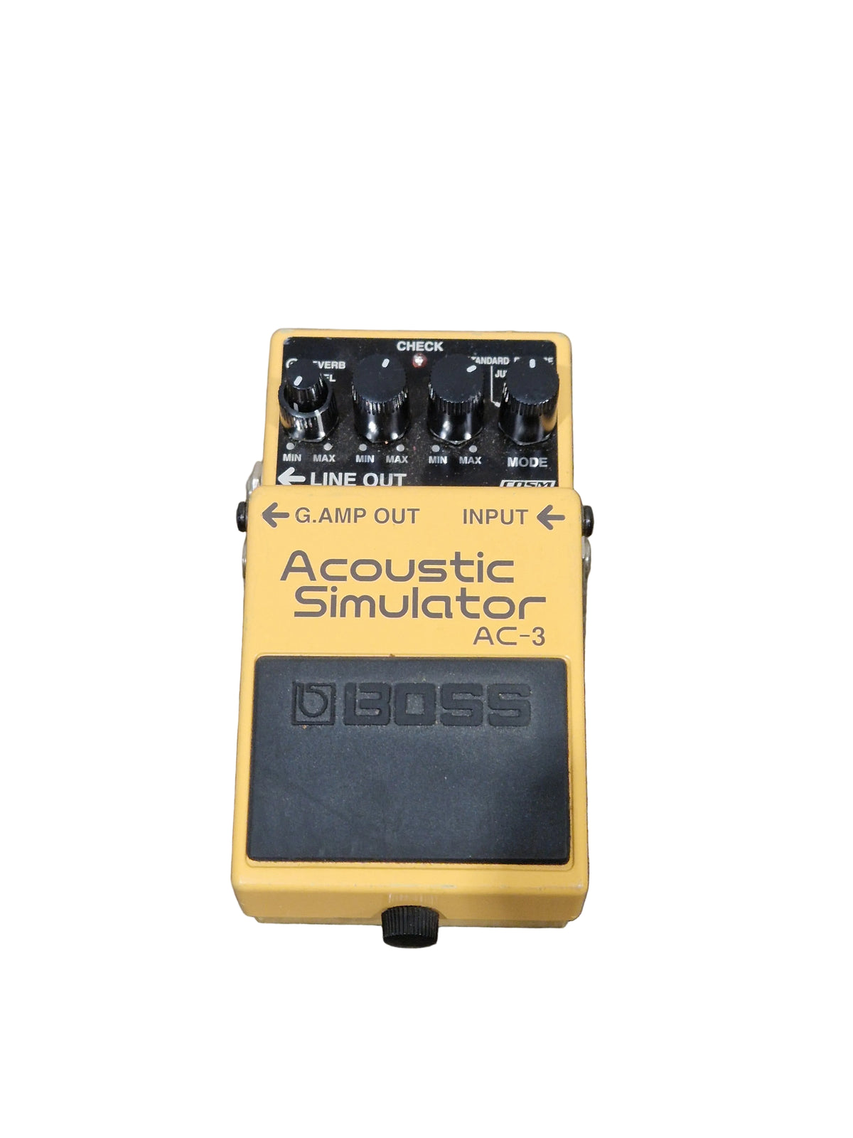 BOSS AC-3 Acoustic Simulator - Guitar Effects Pedal - Orange - Good