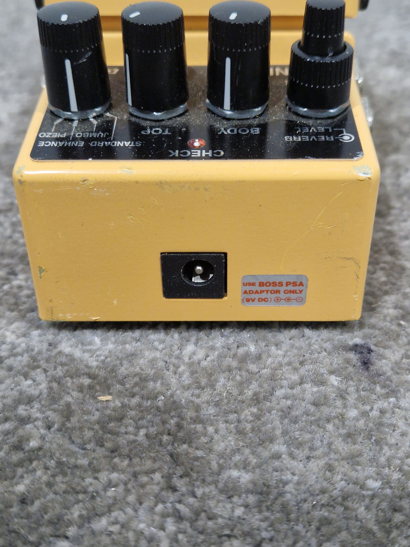 BOSS AC-3 Acoustic Simulator - Guitar Effects Pedal - Orange - Good - Image 5