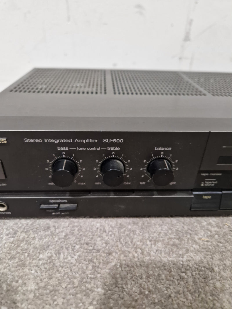Technics SU-500 - Stereo Integrated Amplifier - Excellent - Image 8