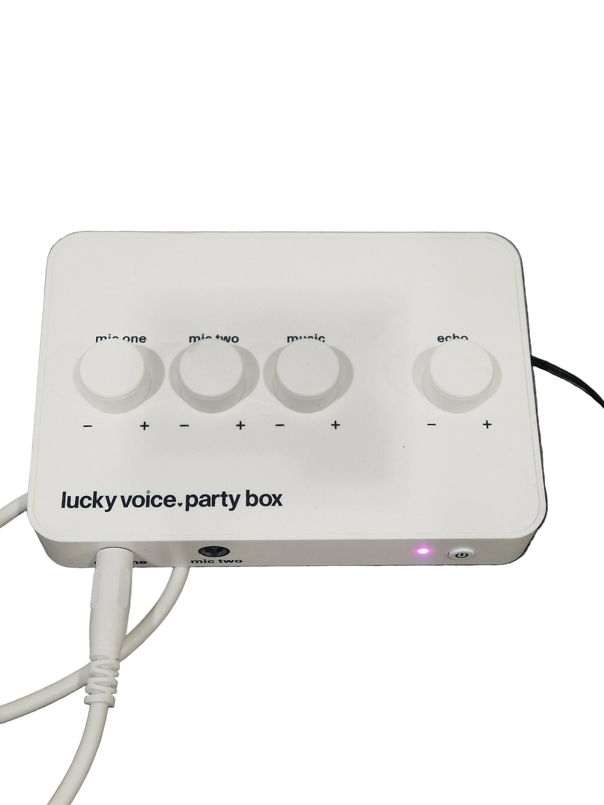Lucky Voice Karaoke Kit - Karaoke System - White - Excellent
