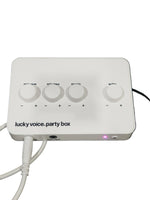 Lucky Voice Karaoke Kit - Karaoke System - White - Excellent - Image 1