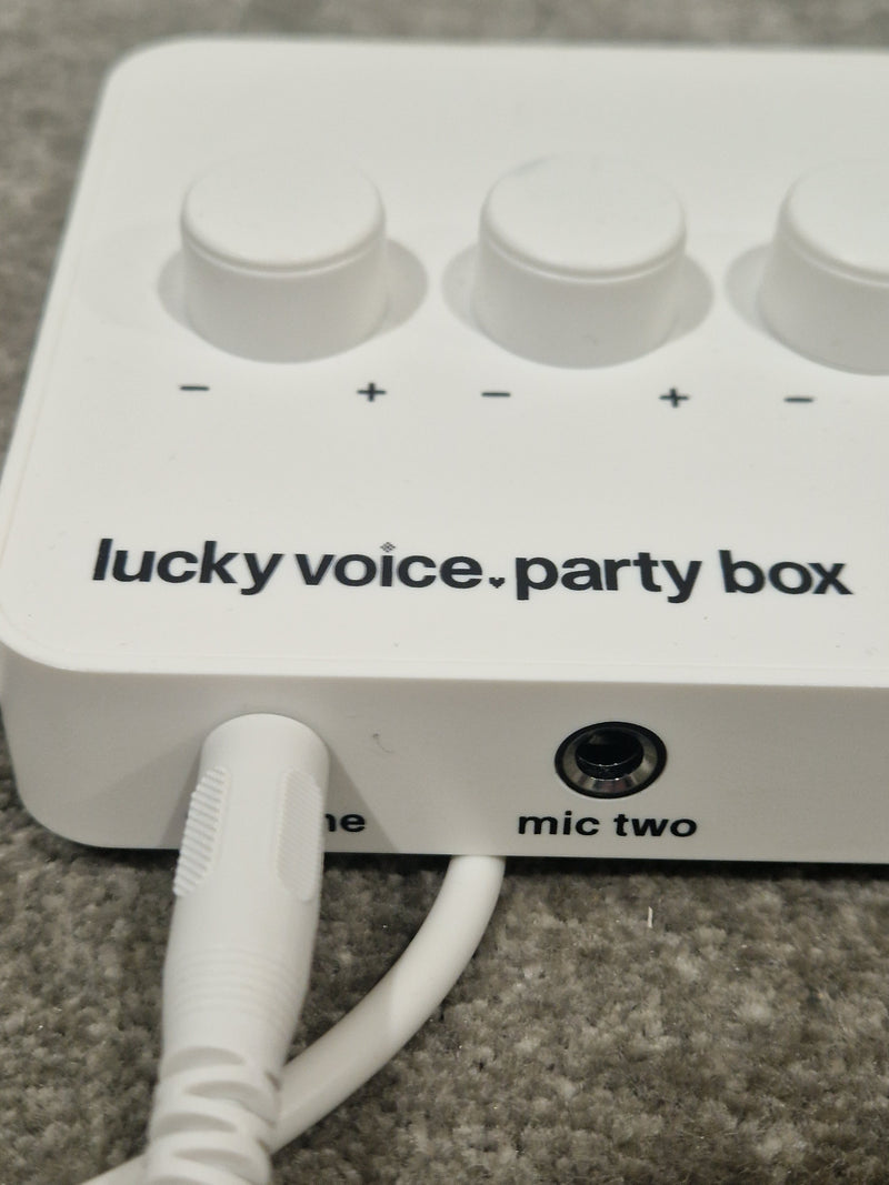 Lucky Voice Karaoke Kit - Karaoke System - White - Excellent - Image 2