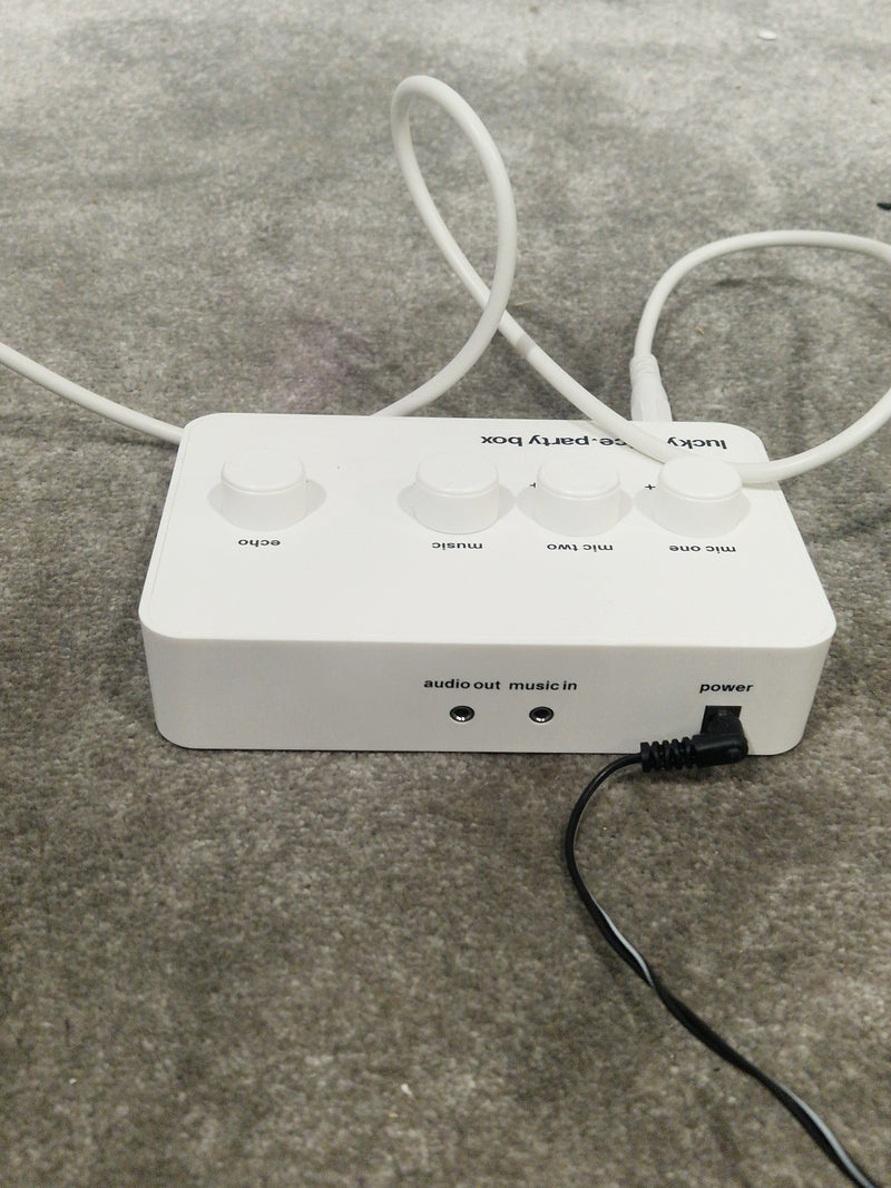 Lucky Voice Karaoke Kit - Karaoke System - White - Excellent - Image 10