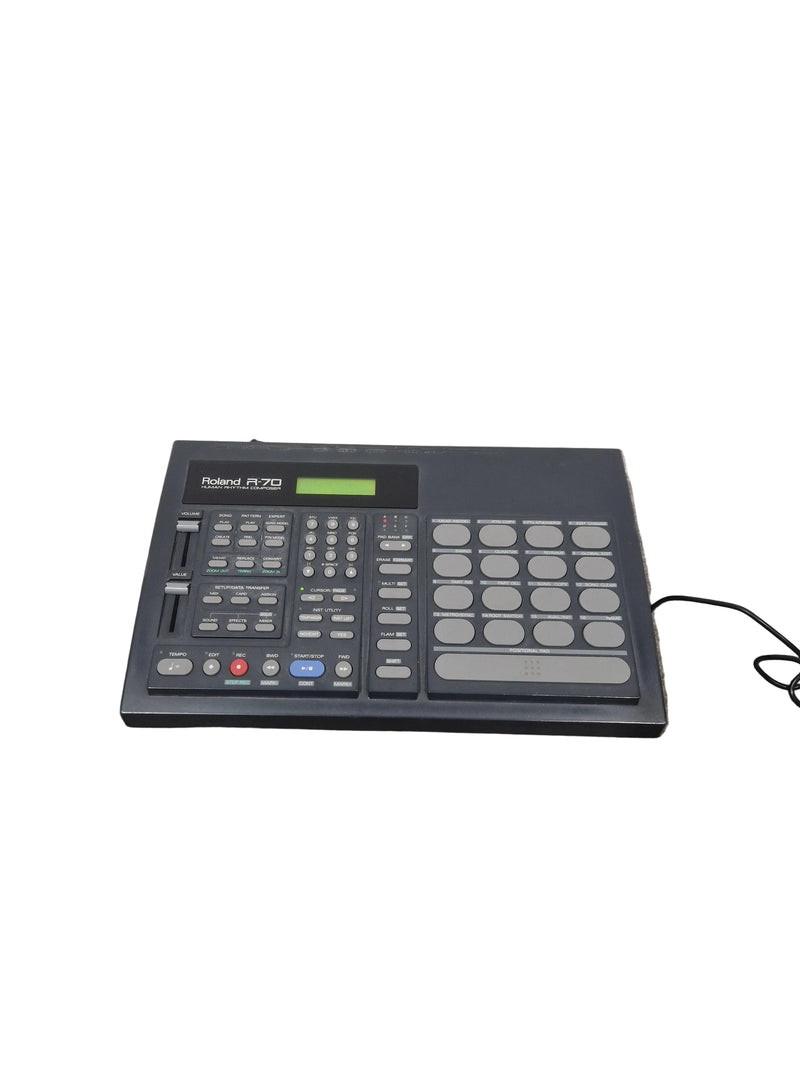 Roland R-70 - Human Rhythm Composer - Black - Excellent w/ Power Supply - Image 1