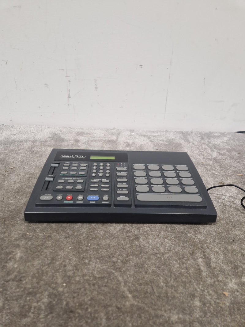 Roland R-70 - Human Rhythm Composer - Black - Excellent w/ Power Supply - Image 4