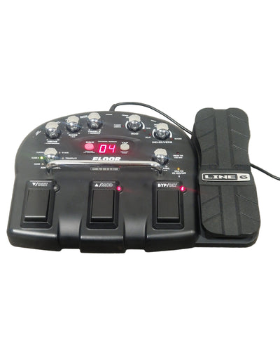 Line 6 Floor POD - Guitar Multi-Effects Processor - Black - Excellent w/ Power Supply