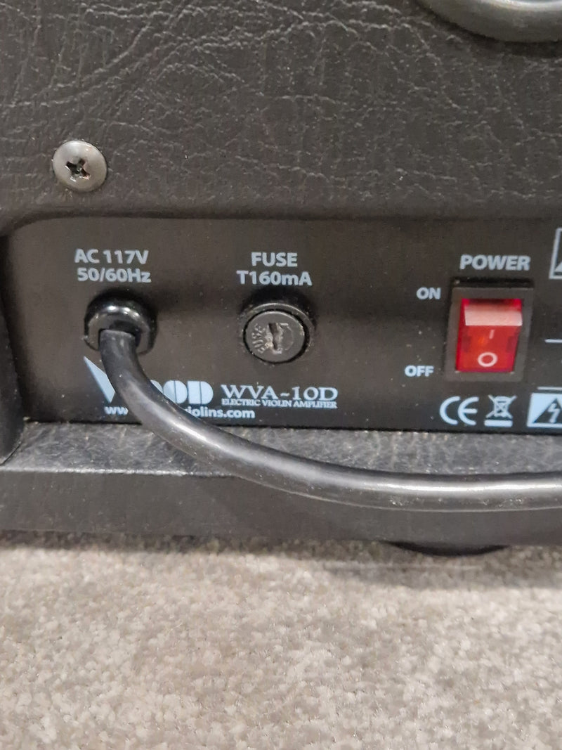 Wood WVA-10D - Electric Violin Amplifier - 10 Watt - Excellent w/ Original Box , American To UK Plug Converter - Image 3