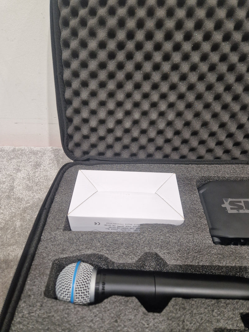 Shure GLXD24+/Beta58A - Wireless Microphone System - Like New w/ Power Supply  & Soft Case - Image 6