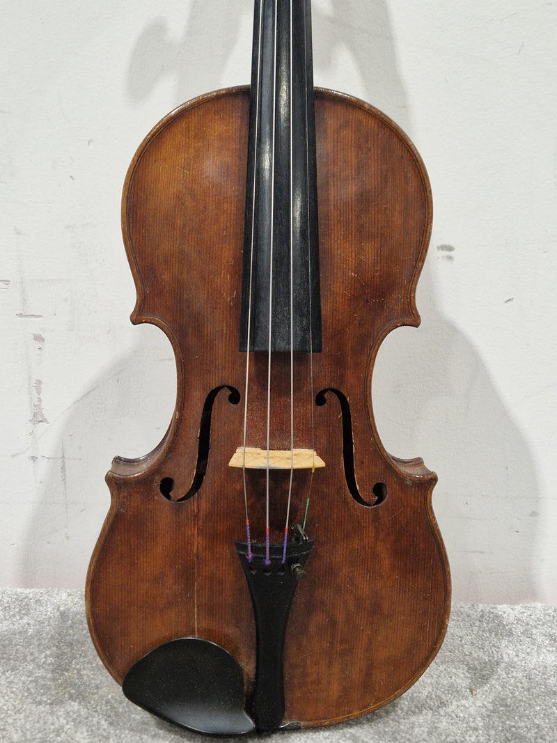Nicolaus Amatus Copy - Violin - Full Size - Antique Finish - Good w/ Hard Case - Image 9