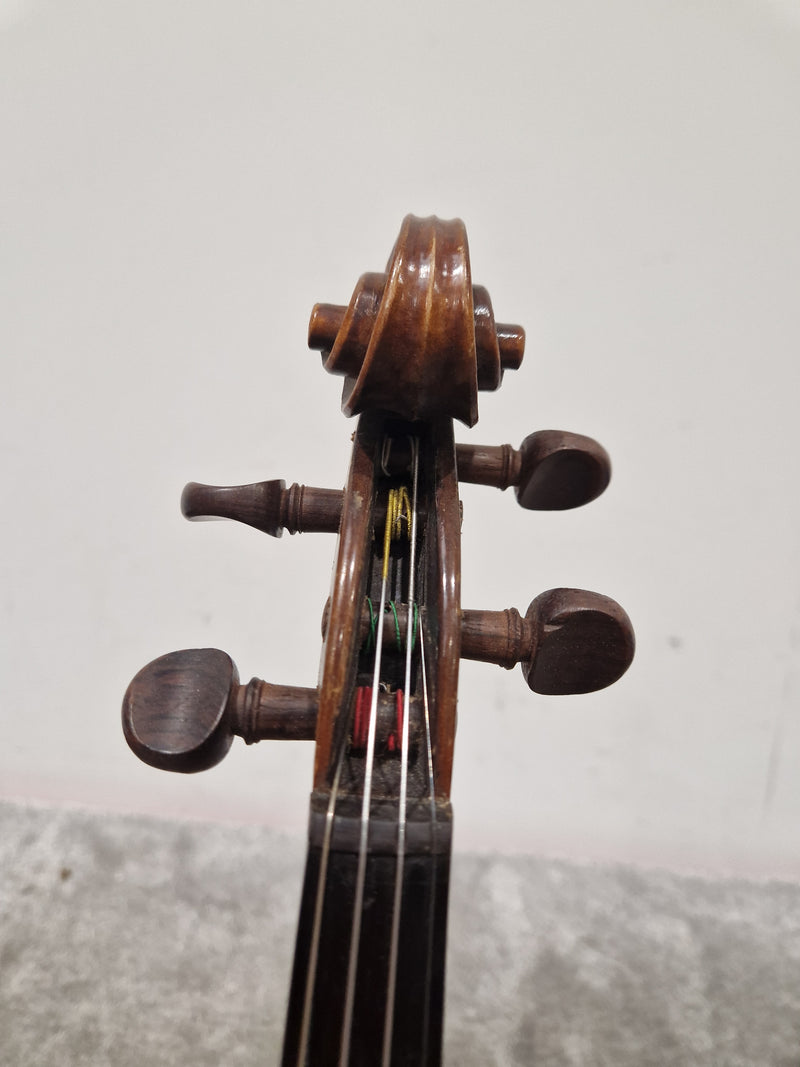 Nicolaus Amatus Copy - Violin - Full Size - Antique Finish - Good w/ Hard Case - Image 6
