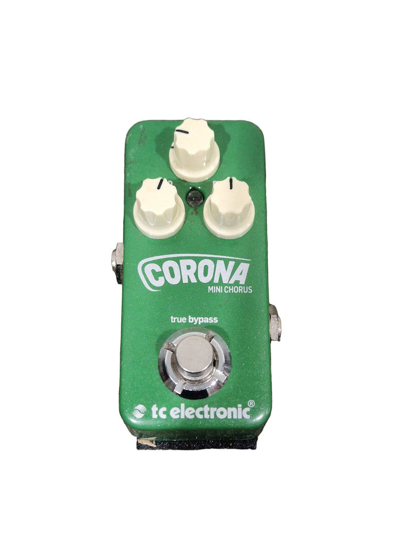 TC Electronic Corona Mini Chorus - Guitar Effects Pedal - Green - Good - Image 1