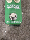 TC Electronic Corona Mini Chorus - Guitar Effects Pedal - Green - Good - Photo 5