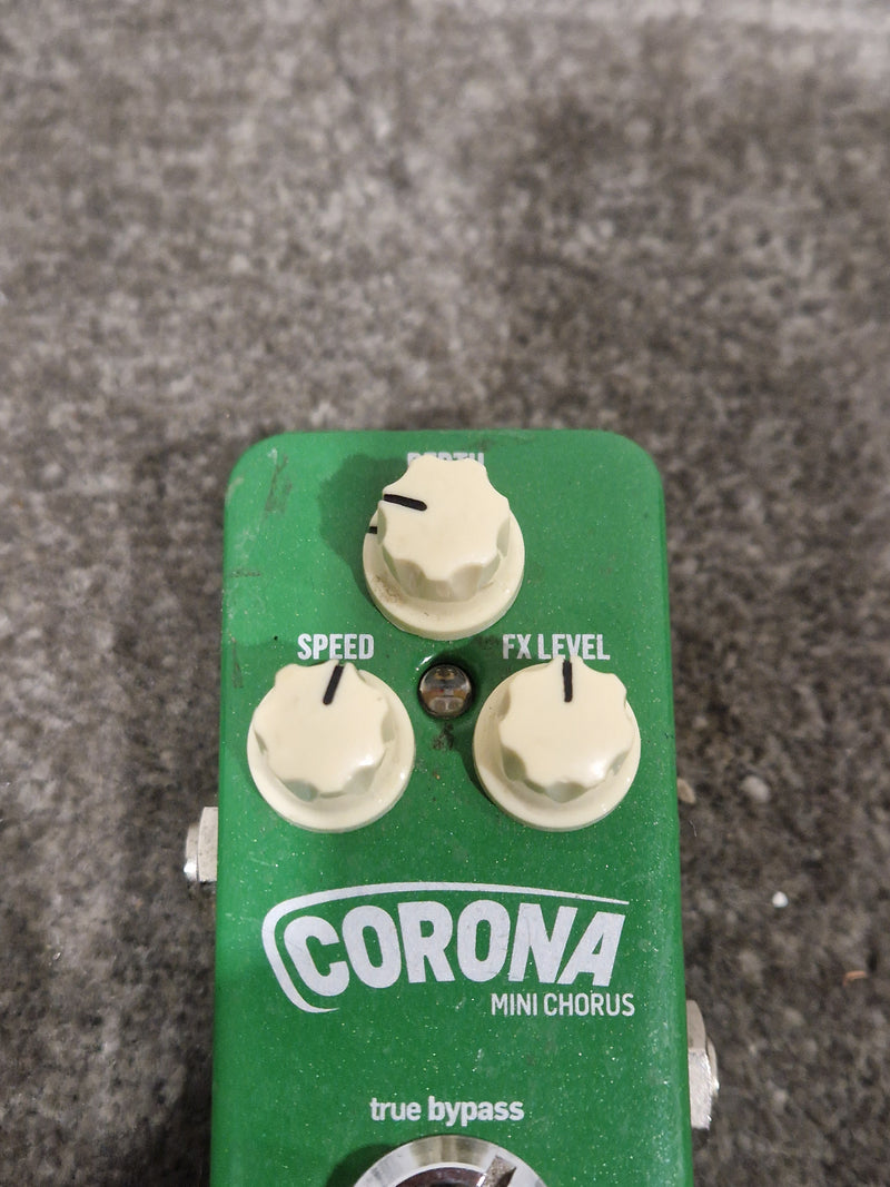 TC Electronic Corona Mini Chorus - Guitar Effects Pedal - Green - Good - Image 6