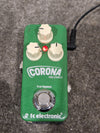 TC Electronic Corona Mini Chorus - Guitar Effects Pedal - Green - Good - Photo 9