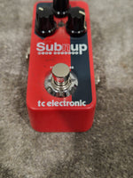 TC Electronic Sub 'N' Up Mini - Octave Pedal - Red - Good - Image 2