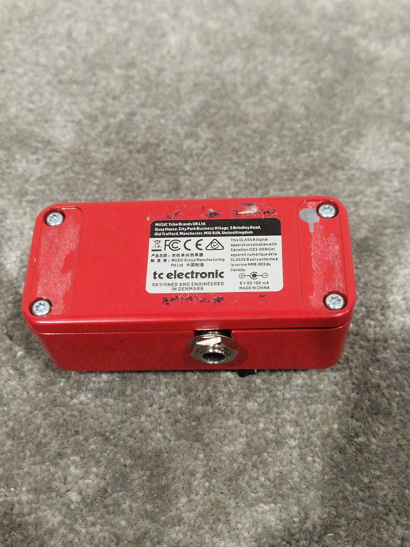 TC Electronic Sub 'N' Up Mini - Octave Pedal - Red - Good - Image 5