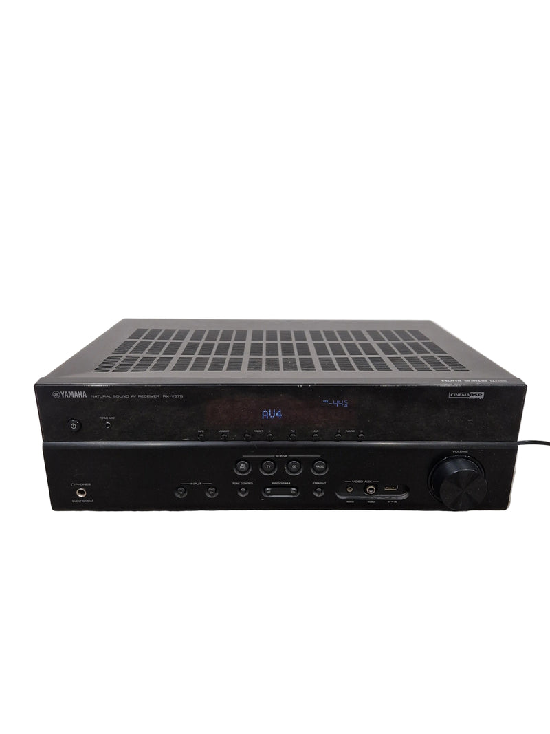 Yamaha RX-V375 - AV Receiver - Black - Excellent w/ Remote - Image 1