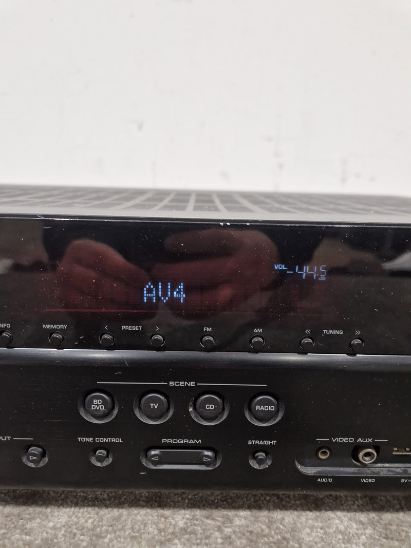 Yamaha RX-V375 - AV Receiver - Black - Excellent w/ Remote - Image 2