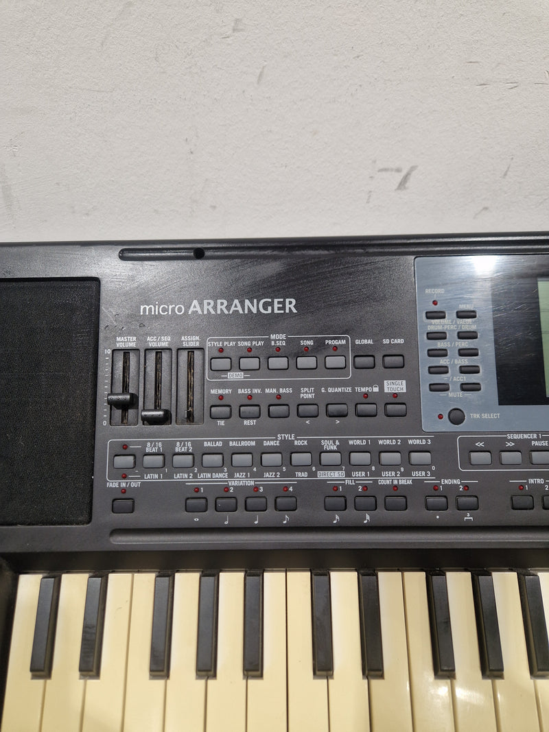 Korg Microarranger Keyboard - Compact Arranger - Good - Image 5