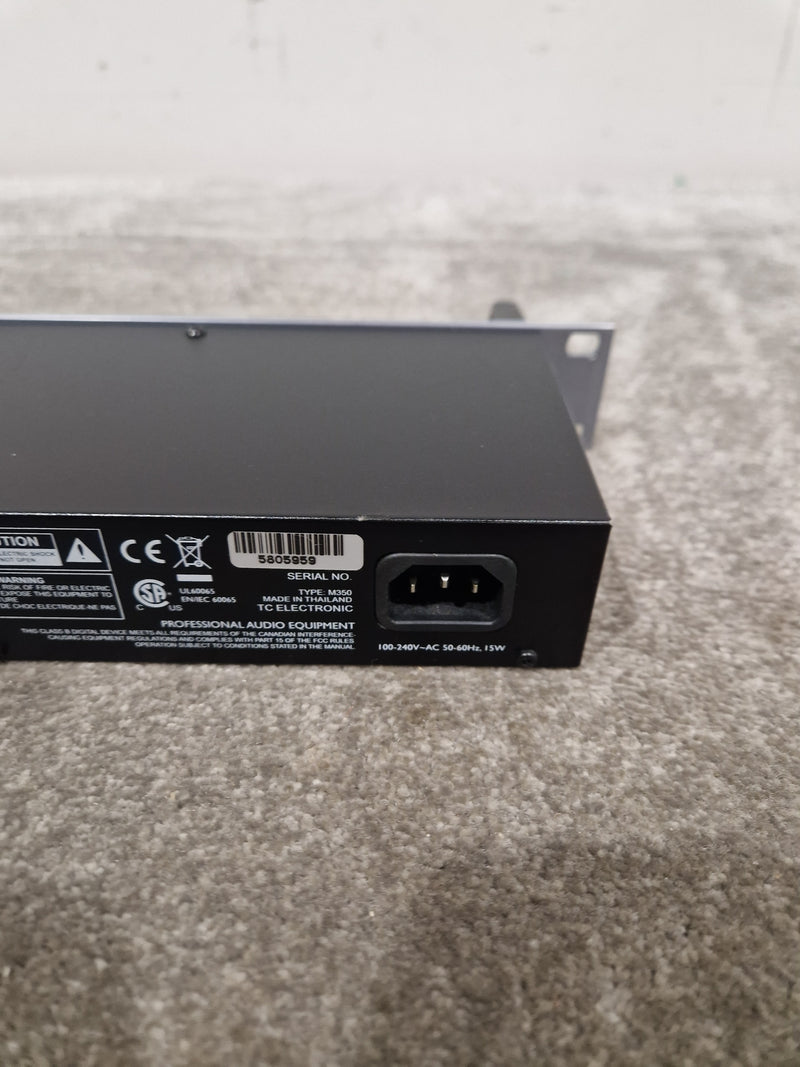 TC Electronic M350 Effects Processor - Dual-Engine Reverb - Excellent w/ Power Cable - Image 11