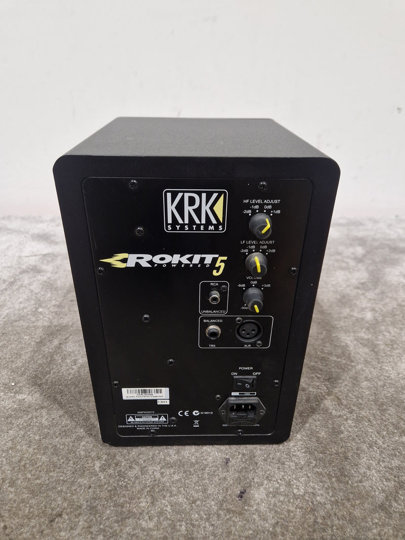 KRK Rokiit 5 Powered PA Speaker - Exceptional Audio Clarity - Excellent w/ Power Cable - Image 8