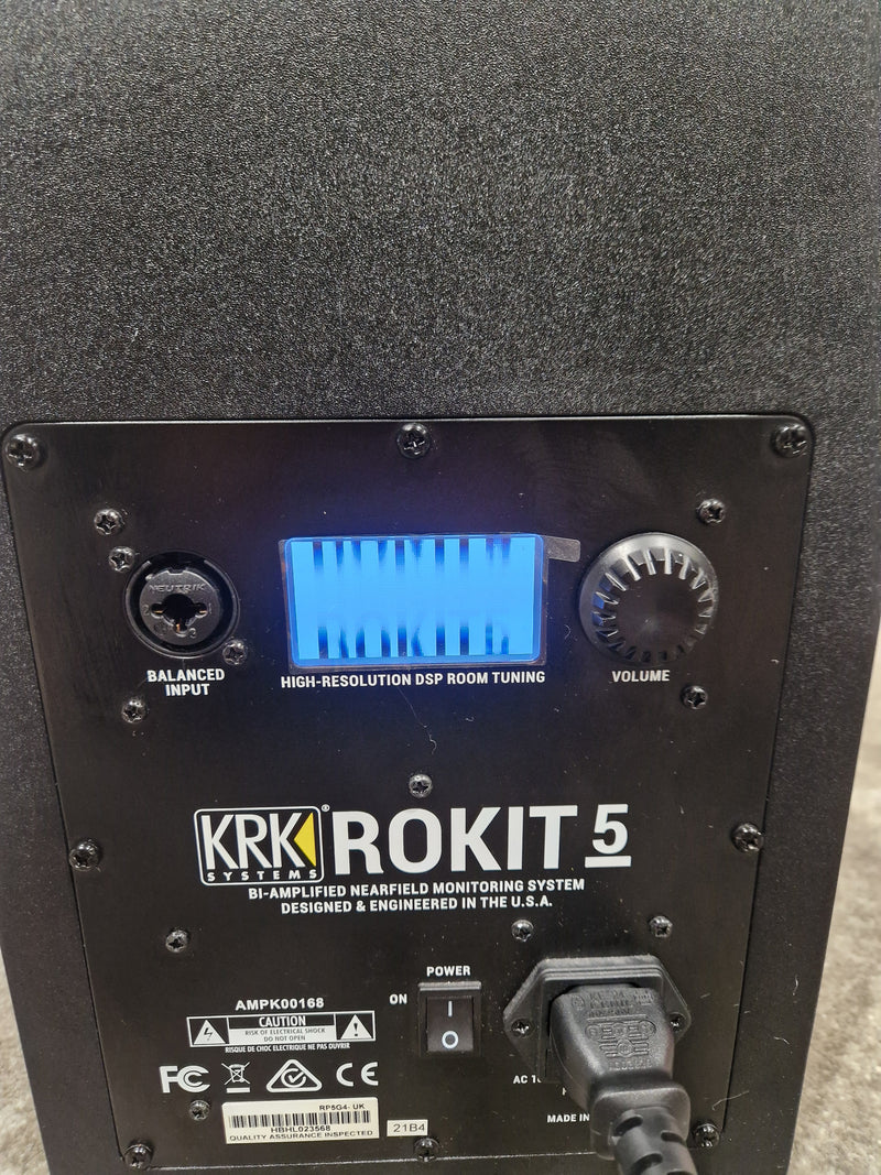 KRK ROKIT RP5 G4 Studio Monitor - Excellent w/ Original Box & Cables - Image 15