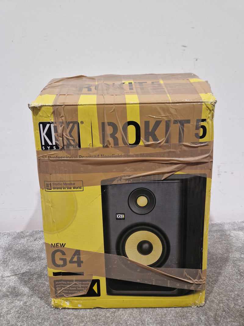 KRK ROKIT RP5 G4 Studio Monitor - Excellent w/ Original Box & Cables - Image 11