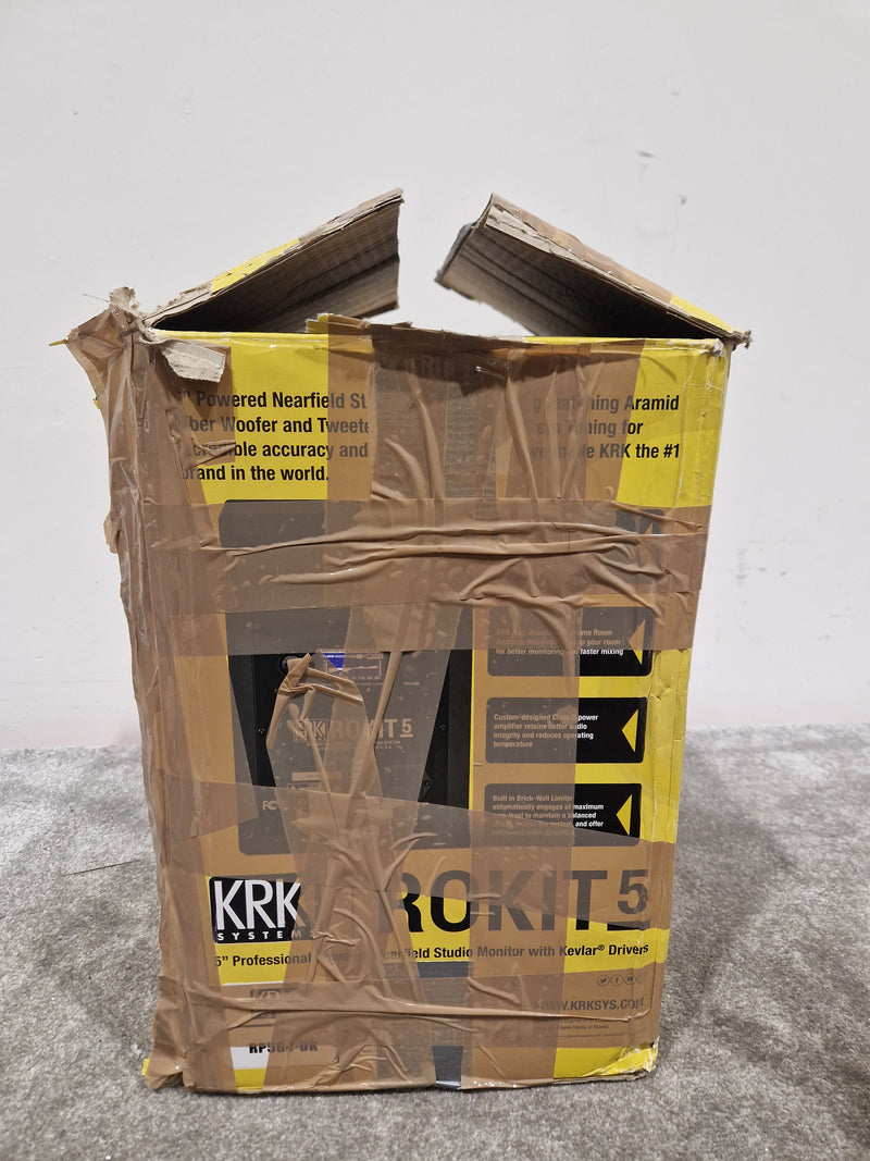 KRK ROKIT RP5 G4 Studio Monitor - Excellent w/ Original Box & Cables - Image 12