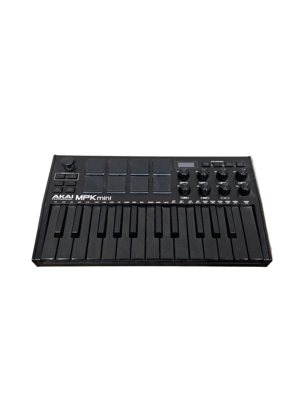Akai MPK Mini - MIDI Keyboard Controller - Black - Excellent