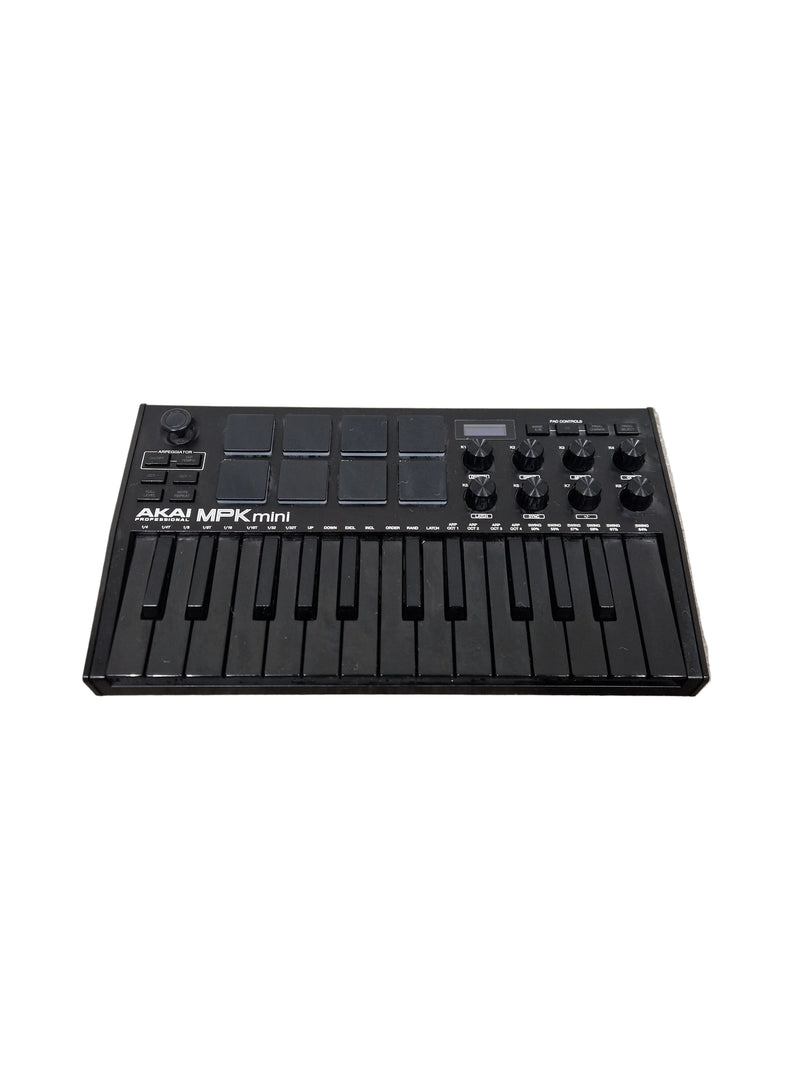 Akai MPK Mini - MIDI Keyboard Controller - Black - Excellent - Image 1